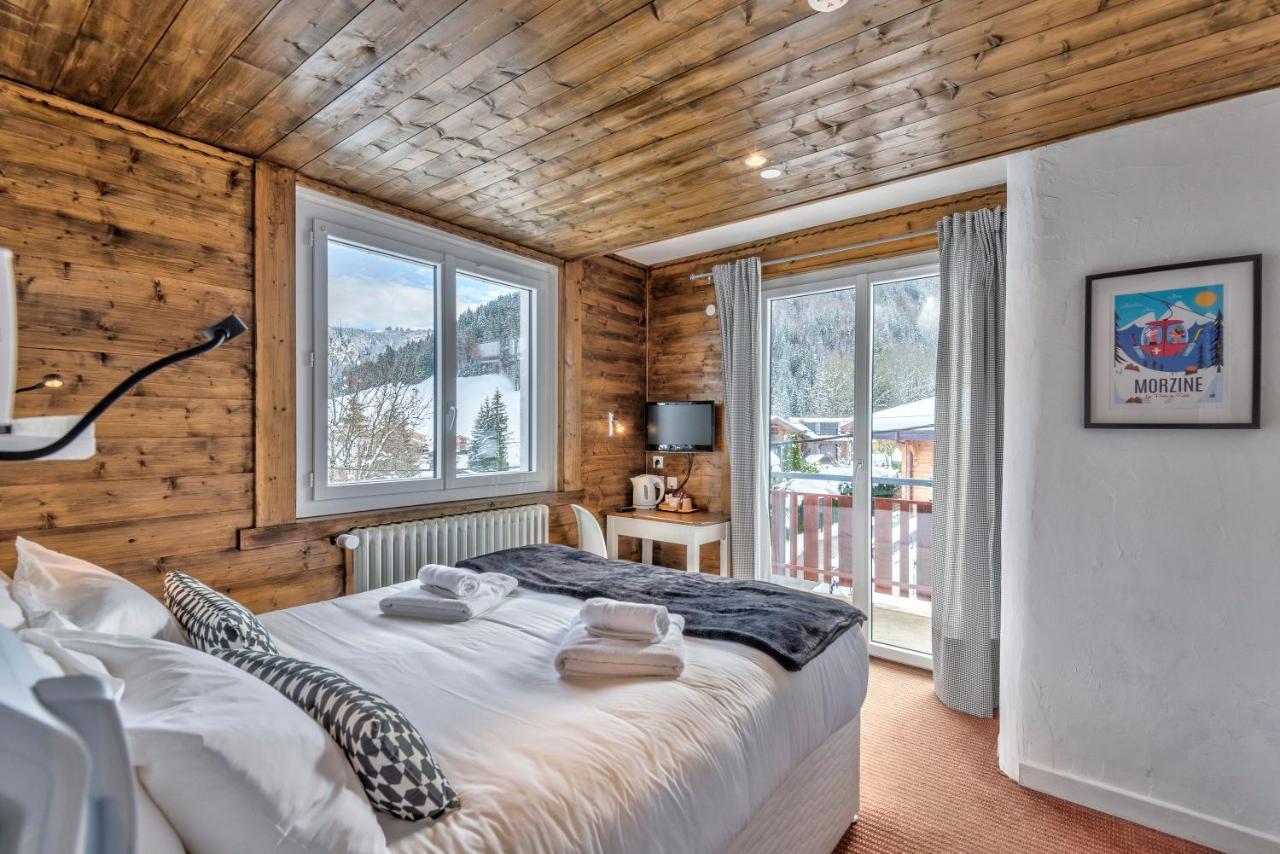 Hotel La Chaumiere Морзин Екстериор снимка